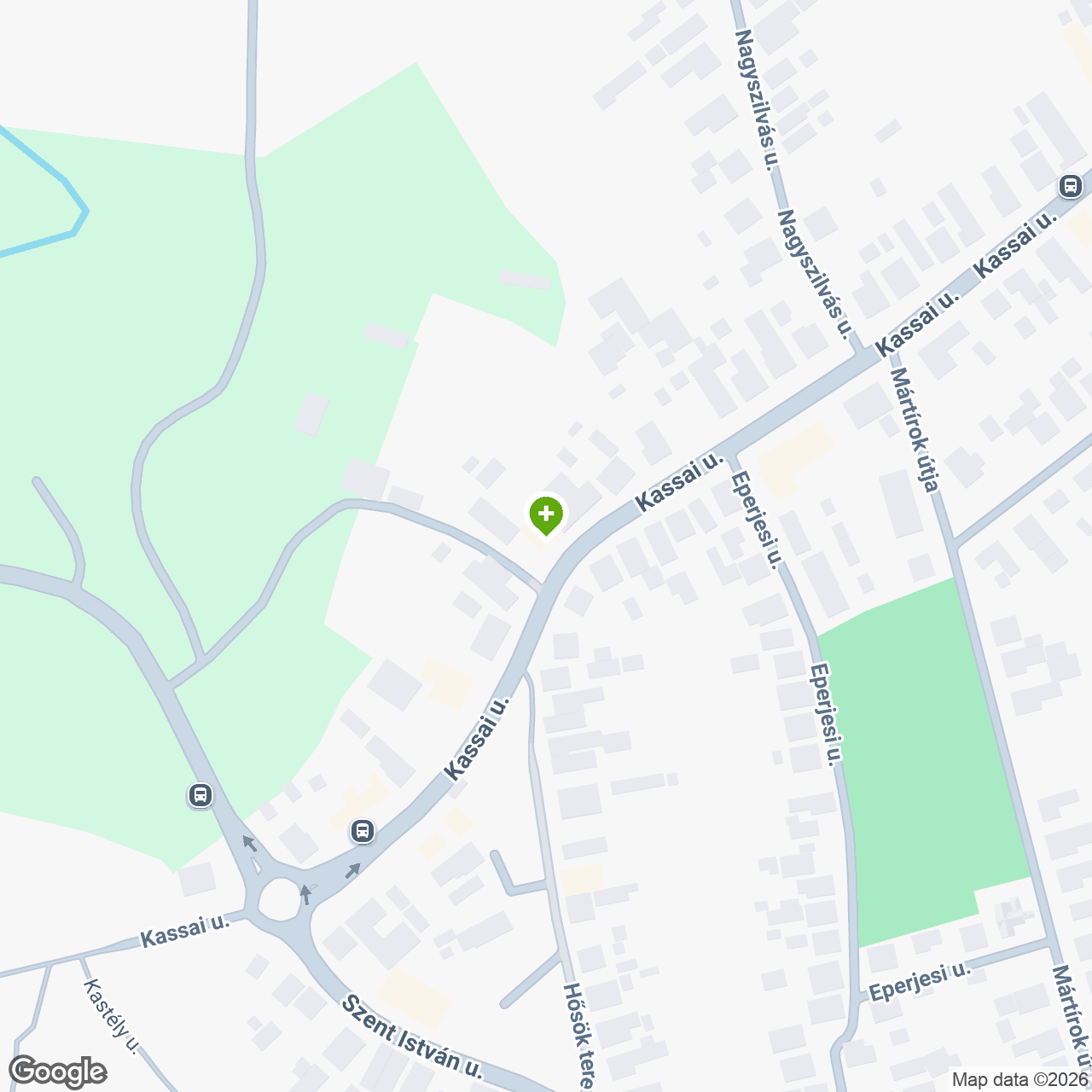 A gyógyszertár címe