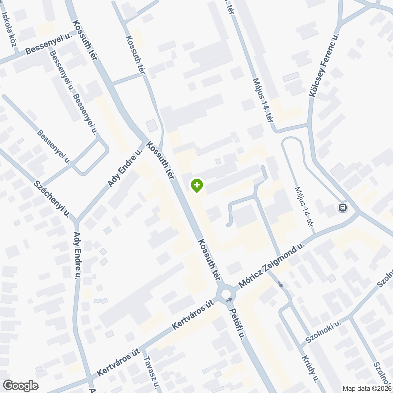 A gyógyszertár címe