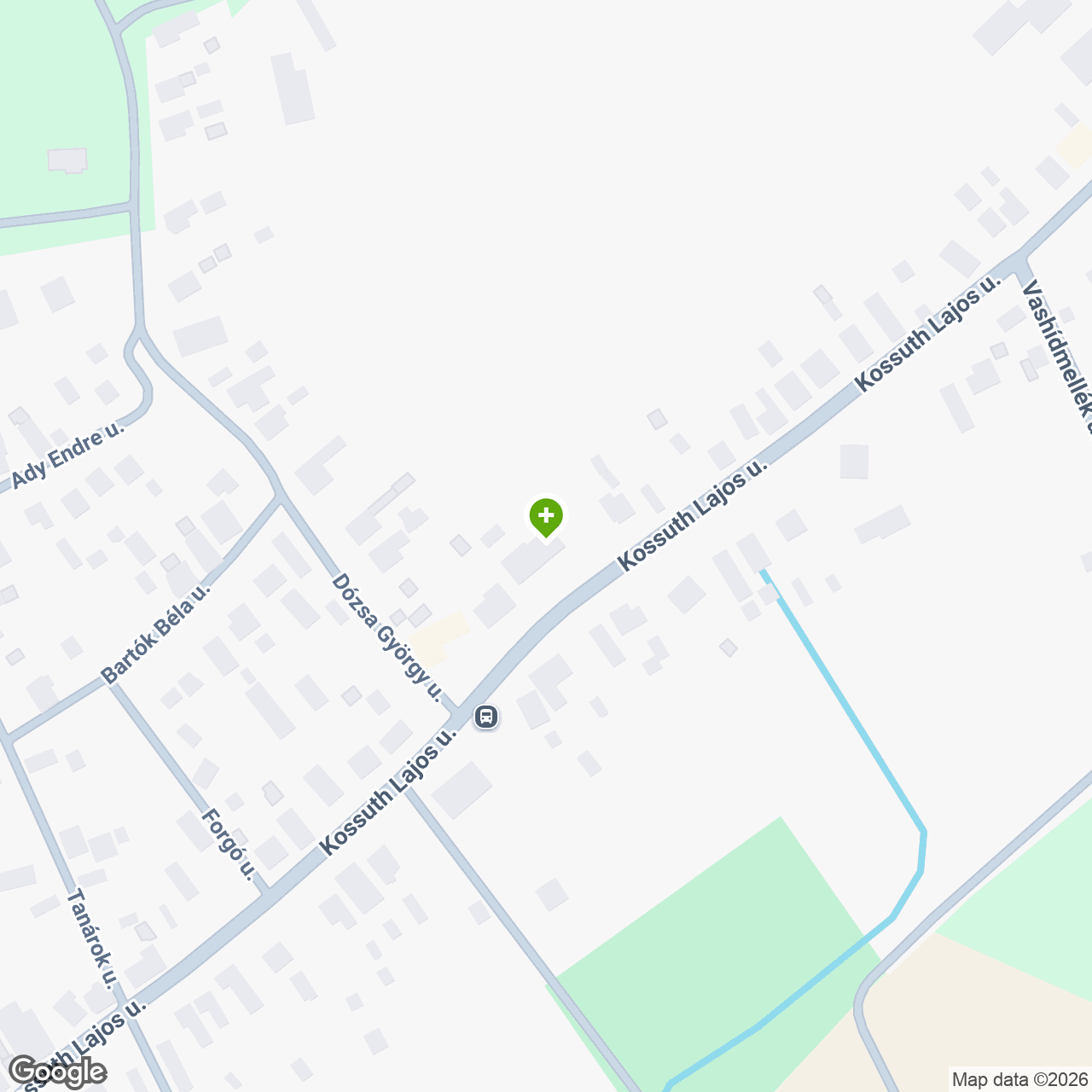 A gyógyszertár címe