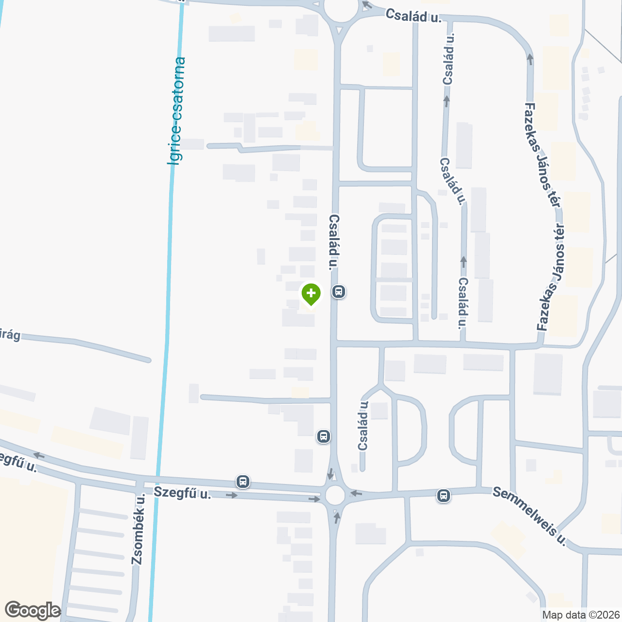 A gyógyszertár címe