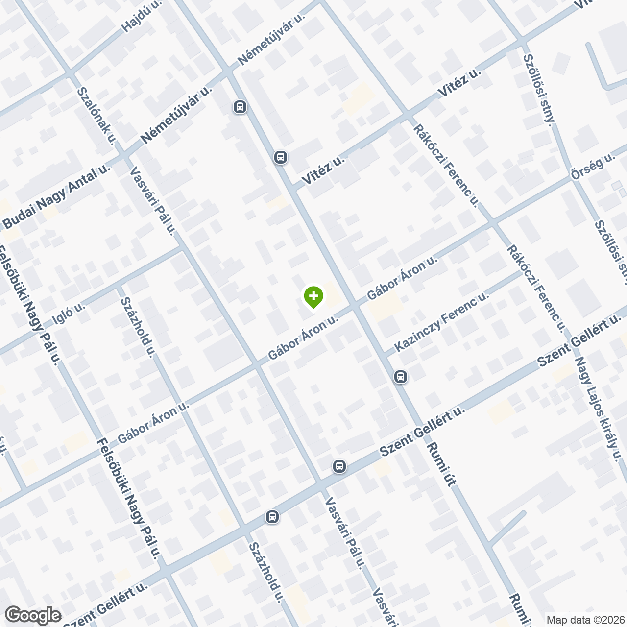 A gyógyszertár címe