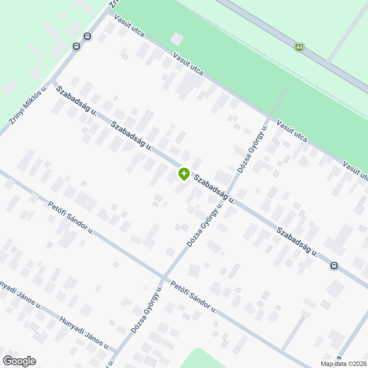 A gyógyszertár címe