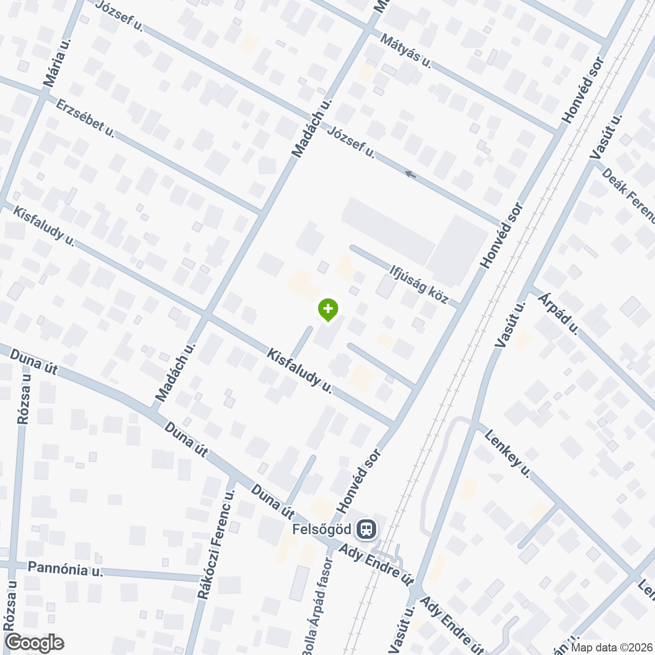 A gyógyszertár címe