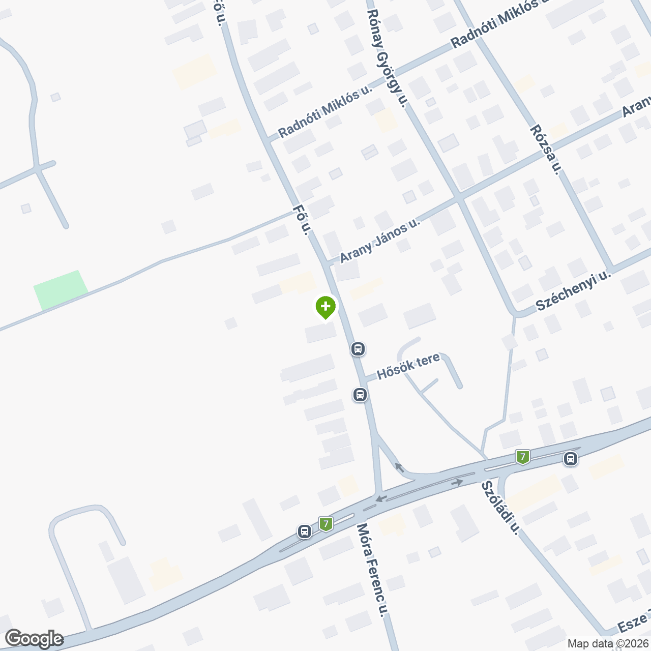 A gyógyszertár címe