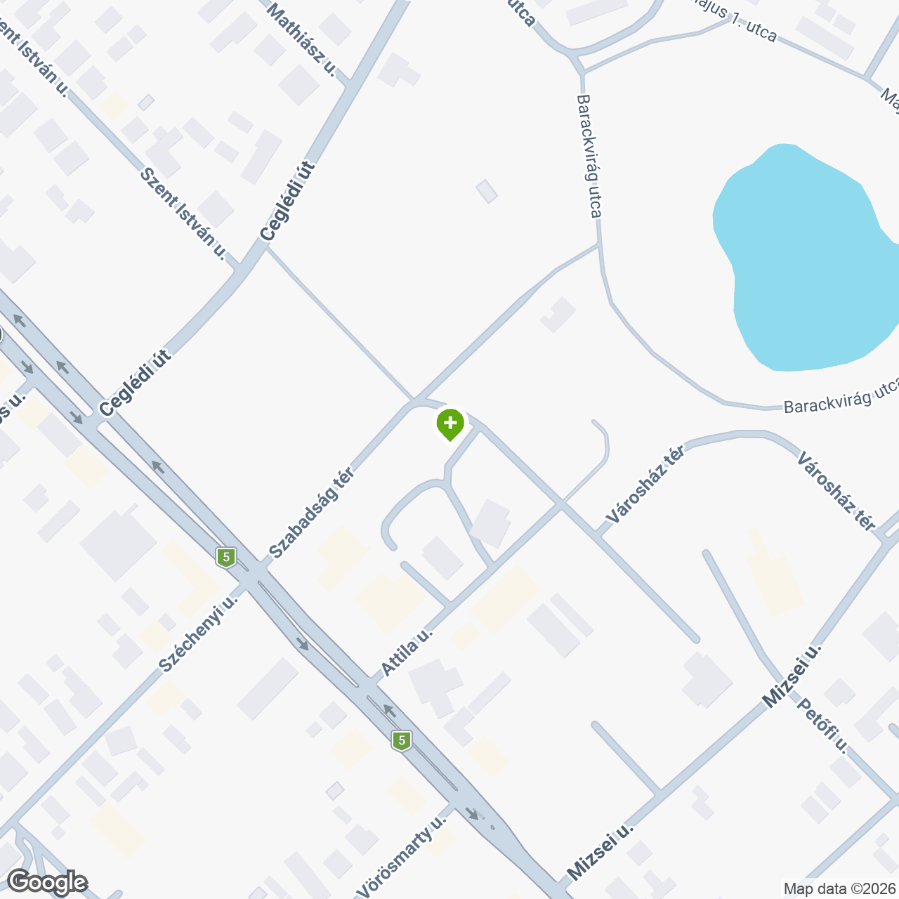 A gyógyszertár címe