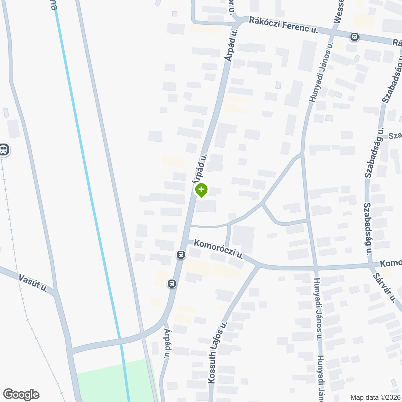 A gyógyszertár címe