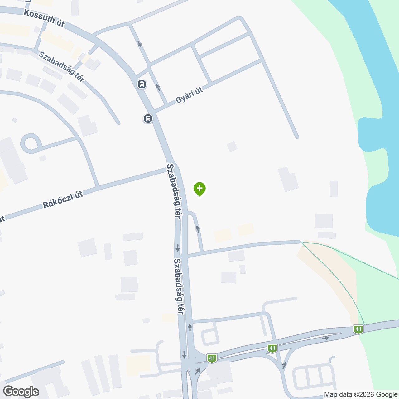 A gyógyszertár címe