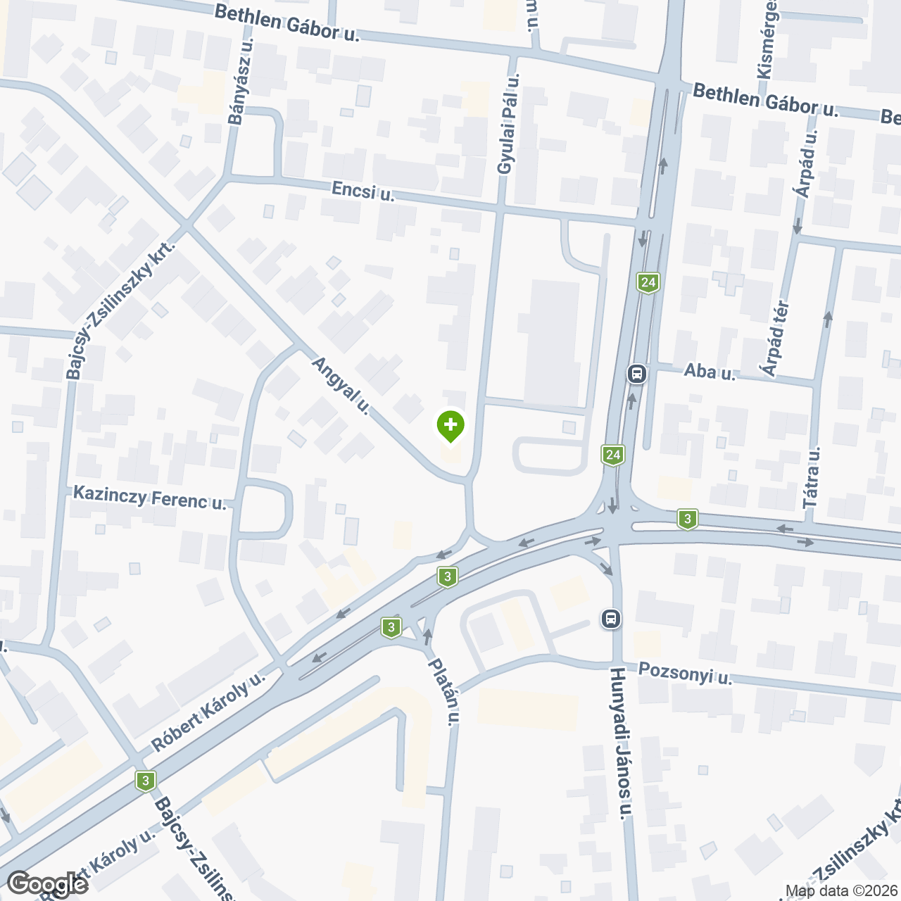 A gyógyszertár címe