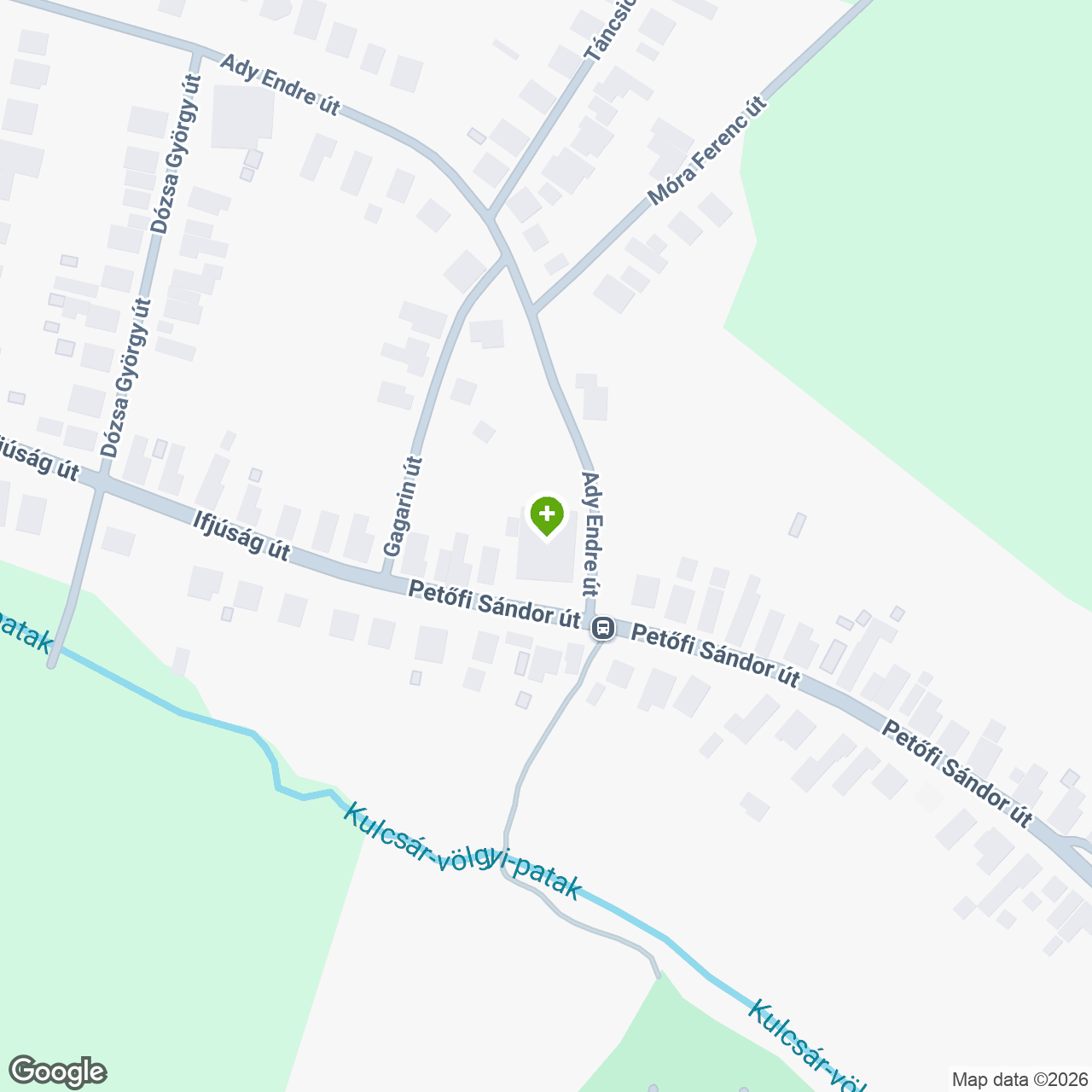 A gyógyszertár címe