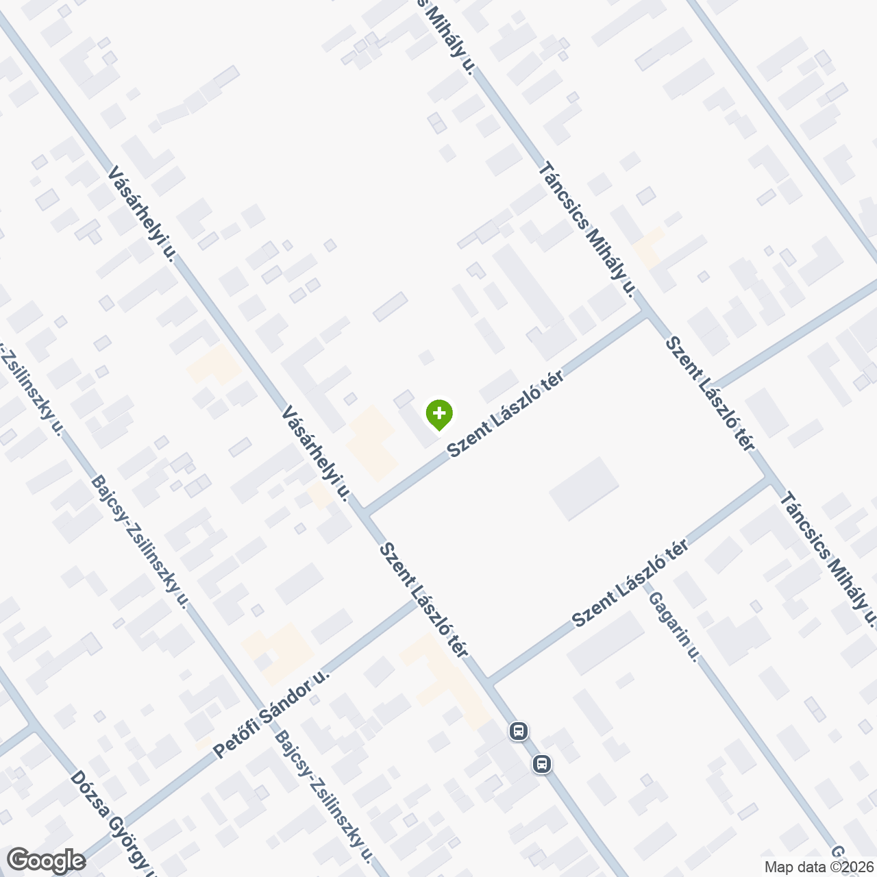 A gyógyszertár címe