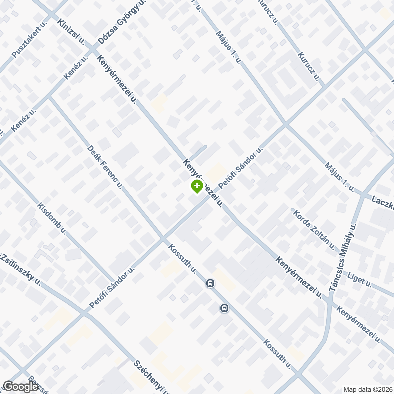 A gyógyszertár címe