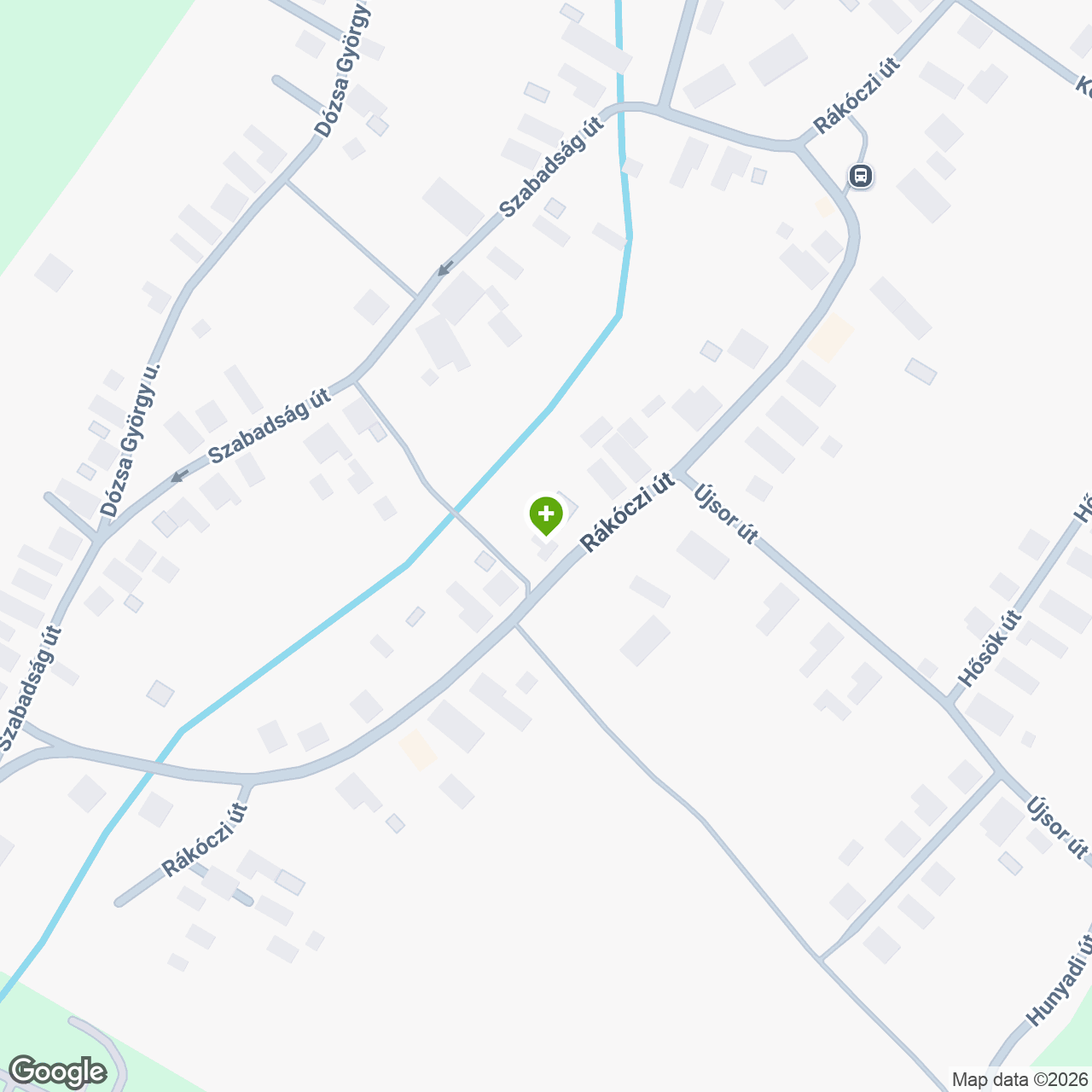 A gyógyszertár címe