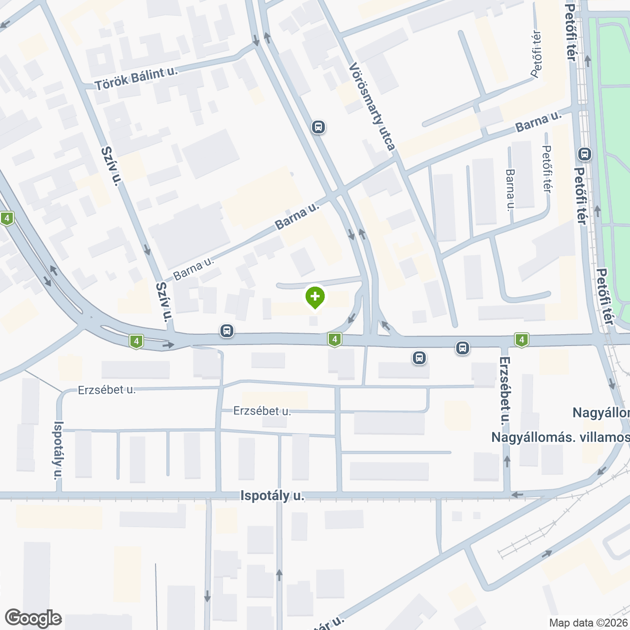 A gyógyszertár címe