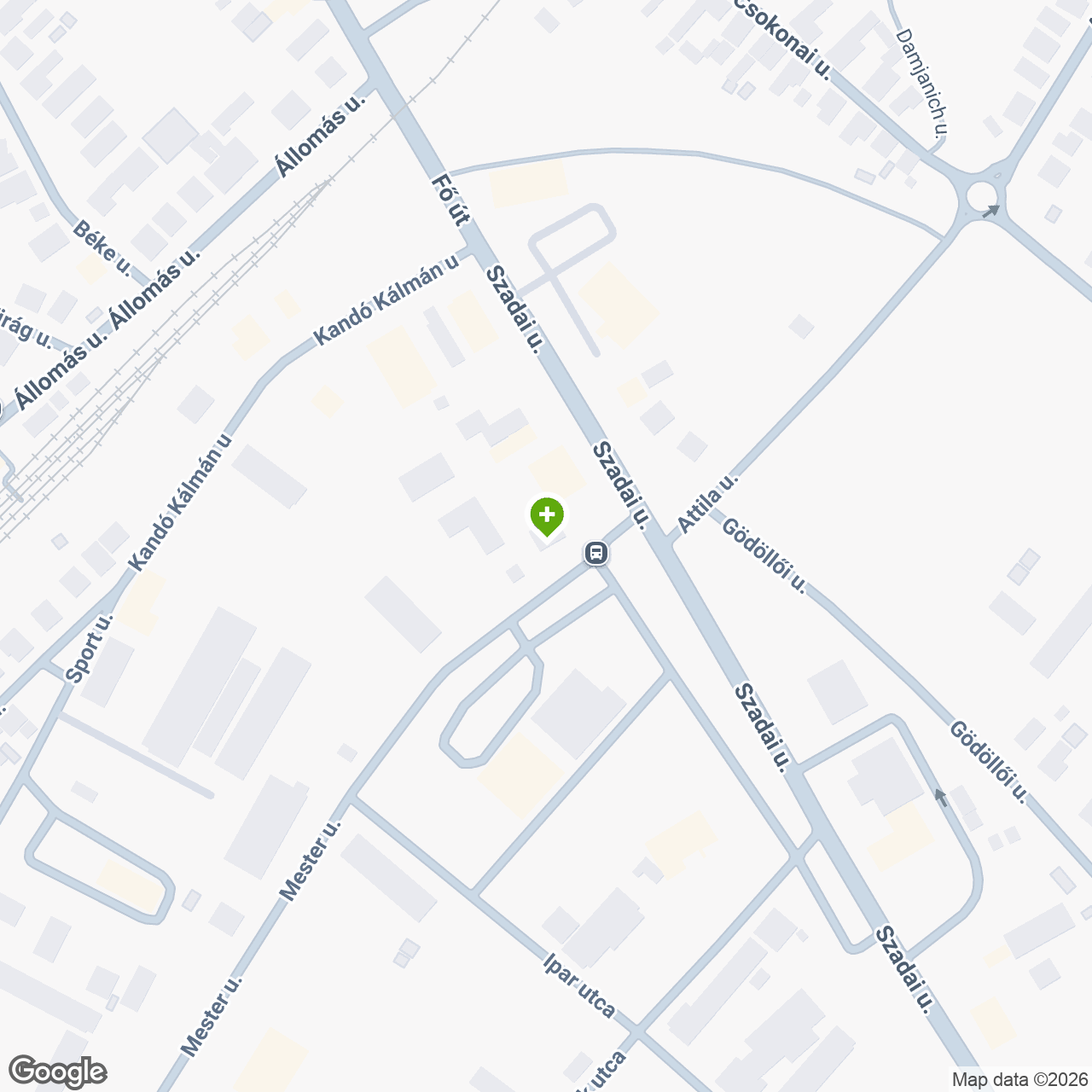 A gyógyszertár címe