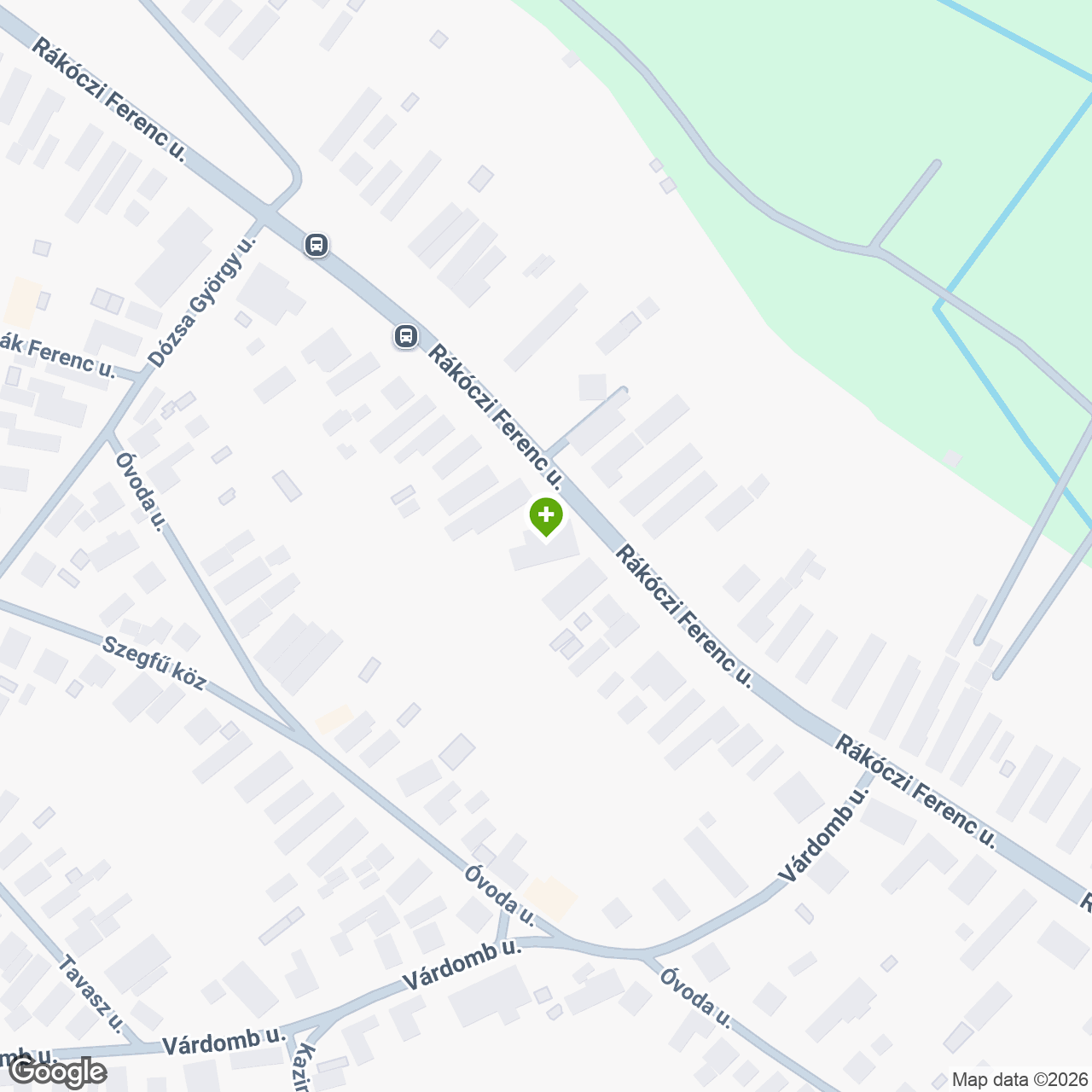 A gyógyszertár címe