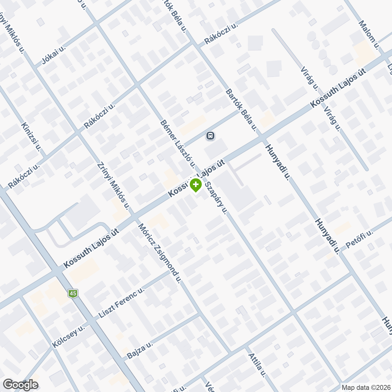 A gyógyszertár címe