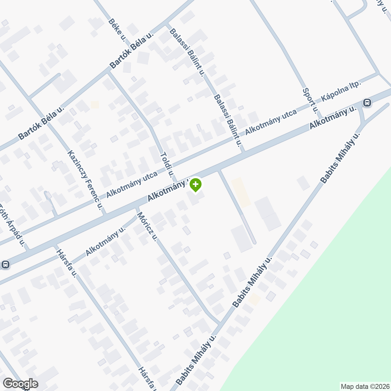 A gyógyszertár címe