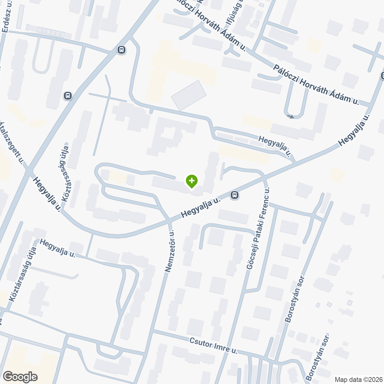 A gyógyszertár címe