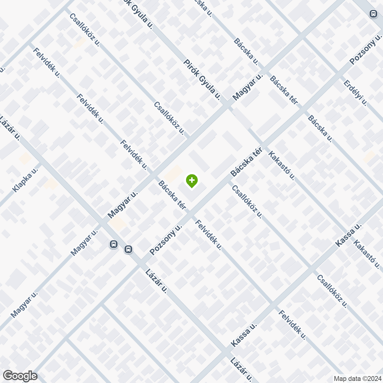 A gyógyszertár címe