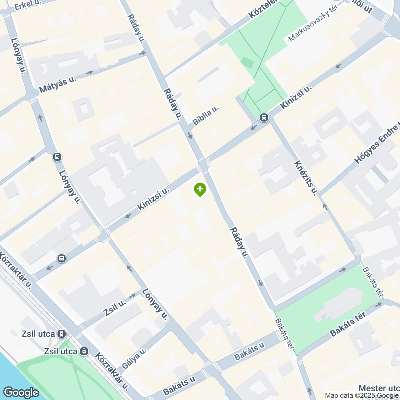 A gyógyszertár címe