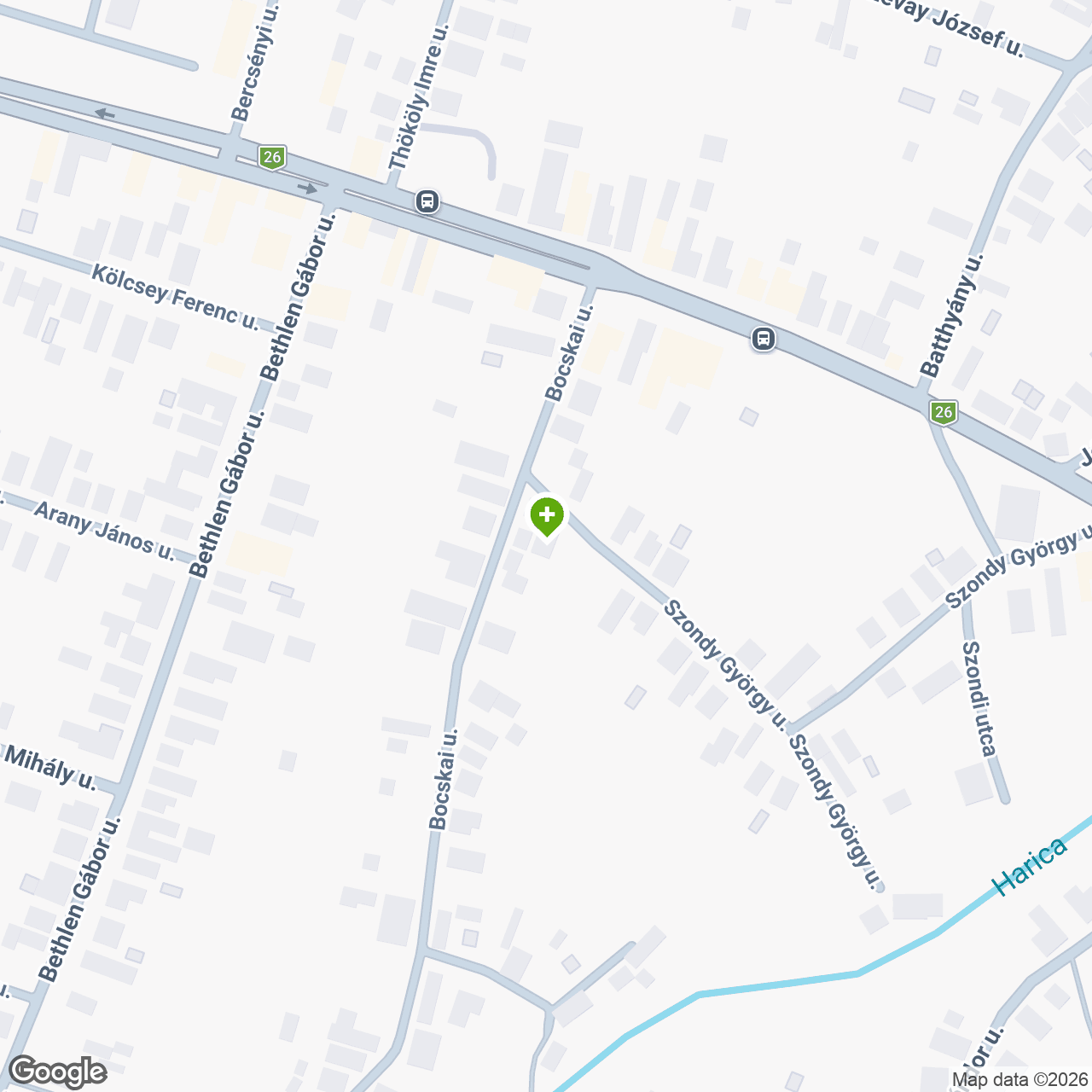 A gyógyszertár címe