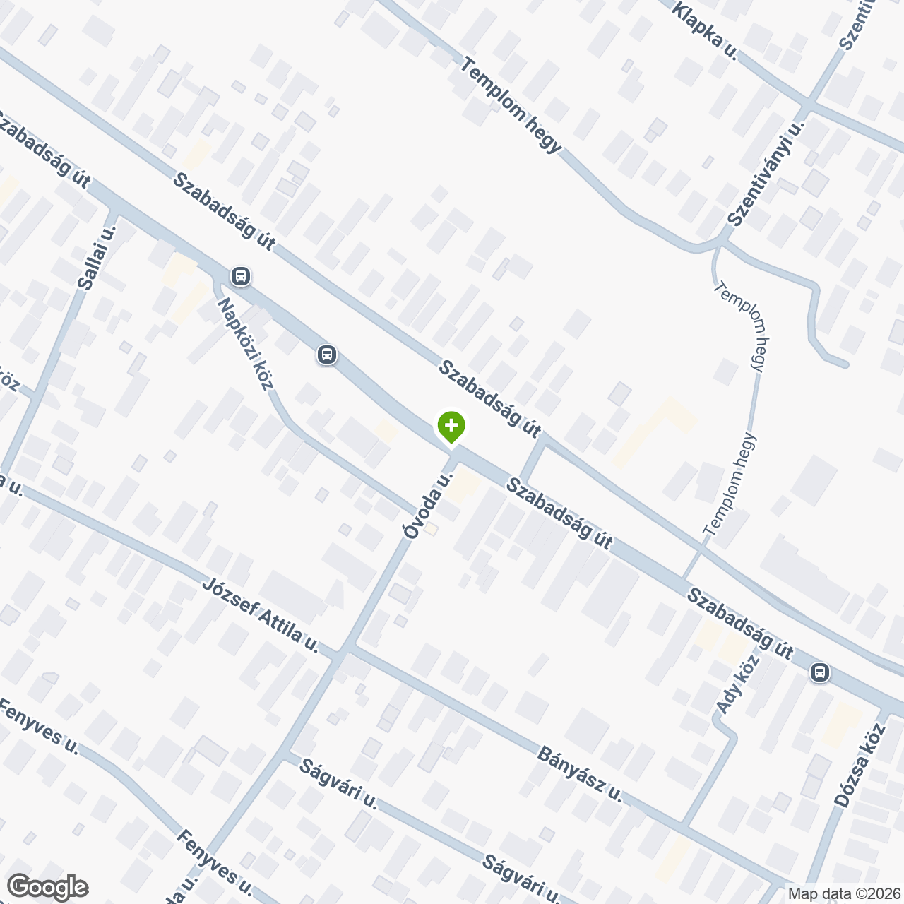 A gyógyszertár címe