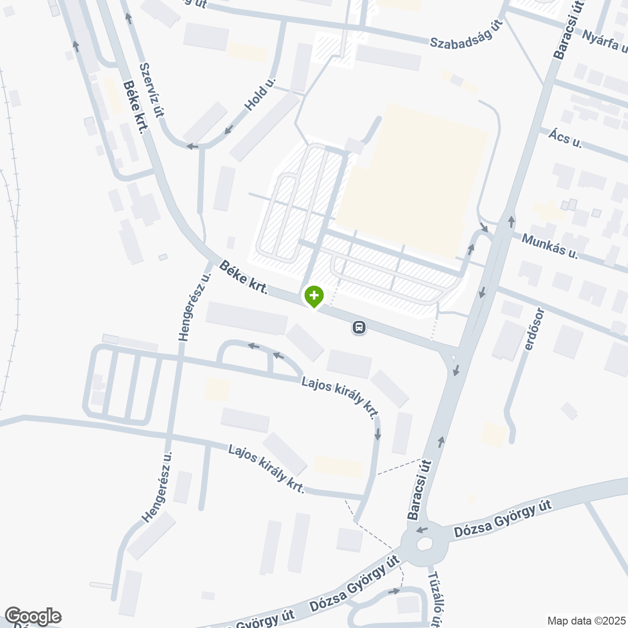 A gyógyszertár címe