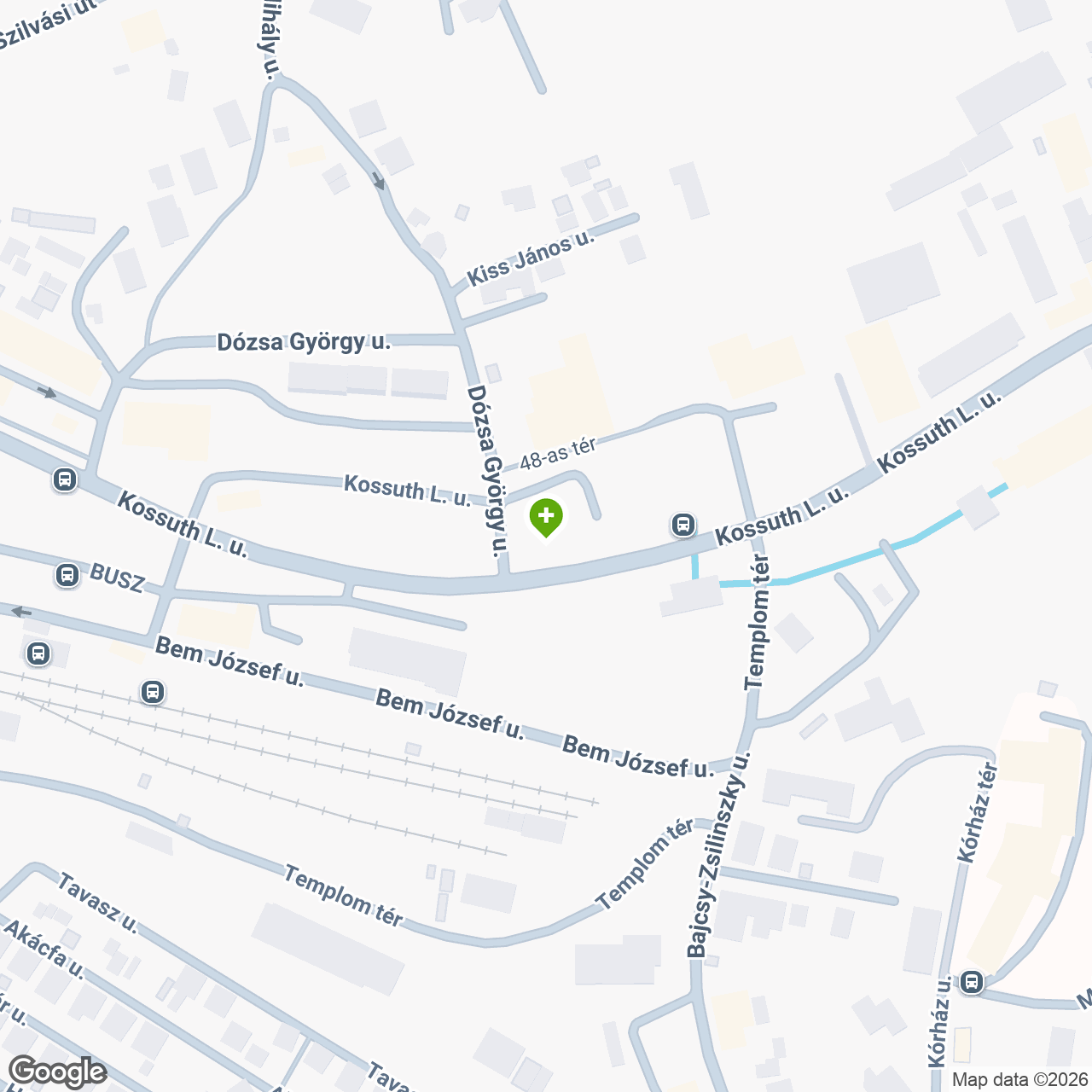 A gyógyszertár címe