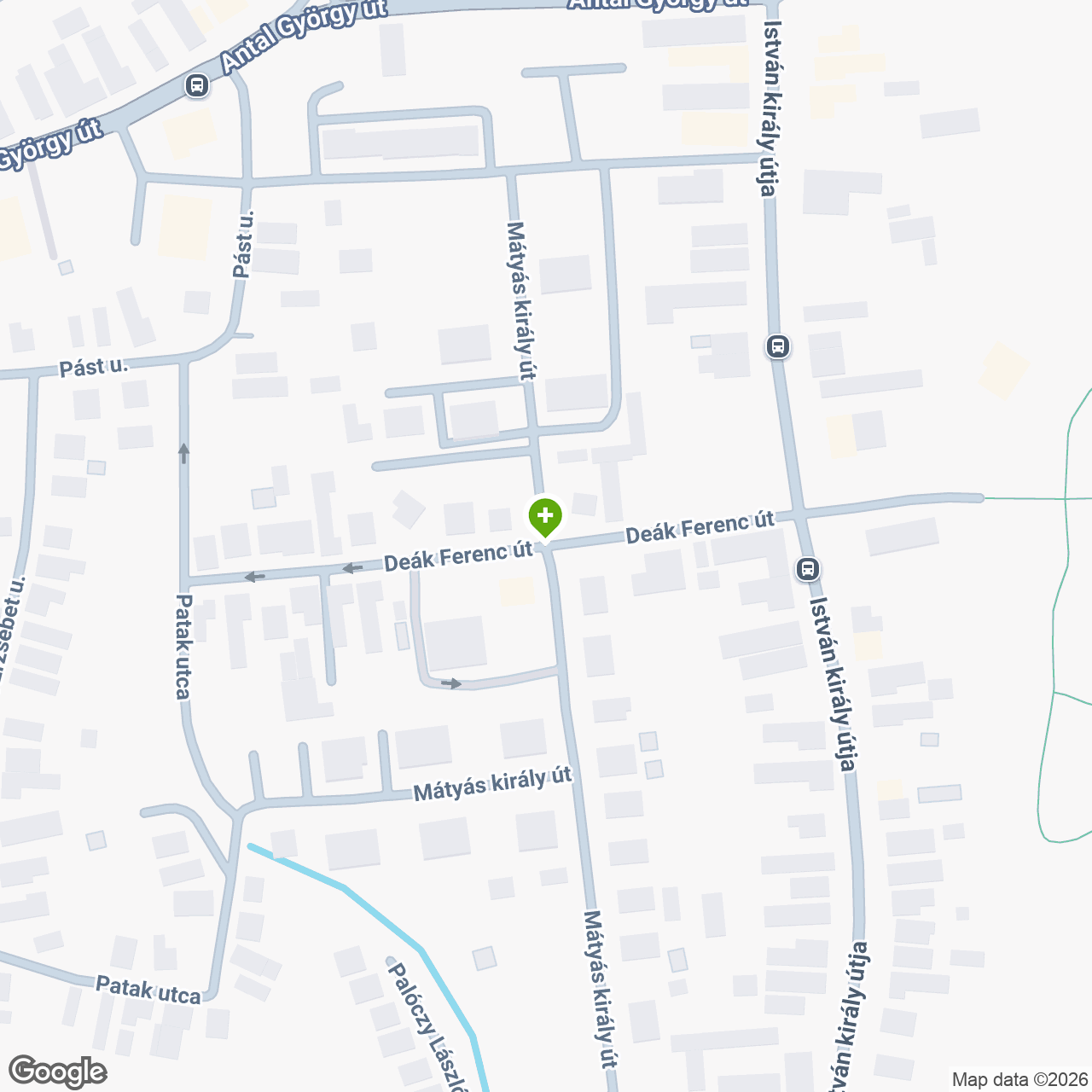 A gyógyszertár címe