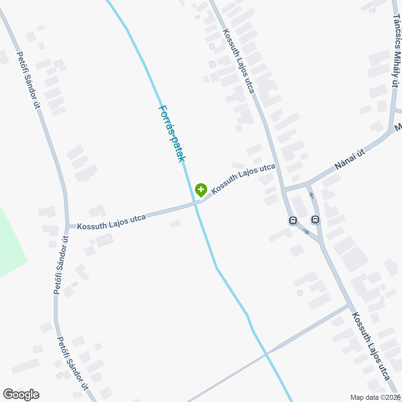 A gyógyszertár címe