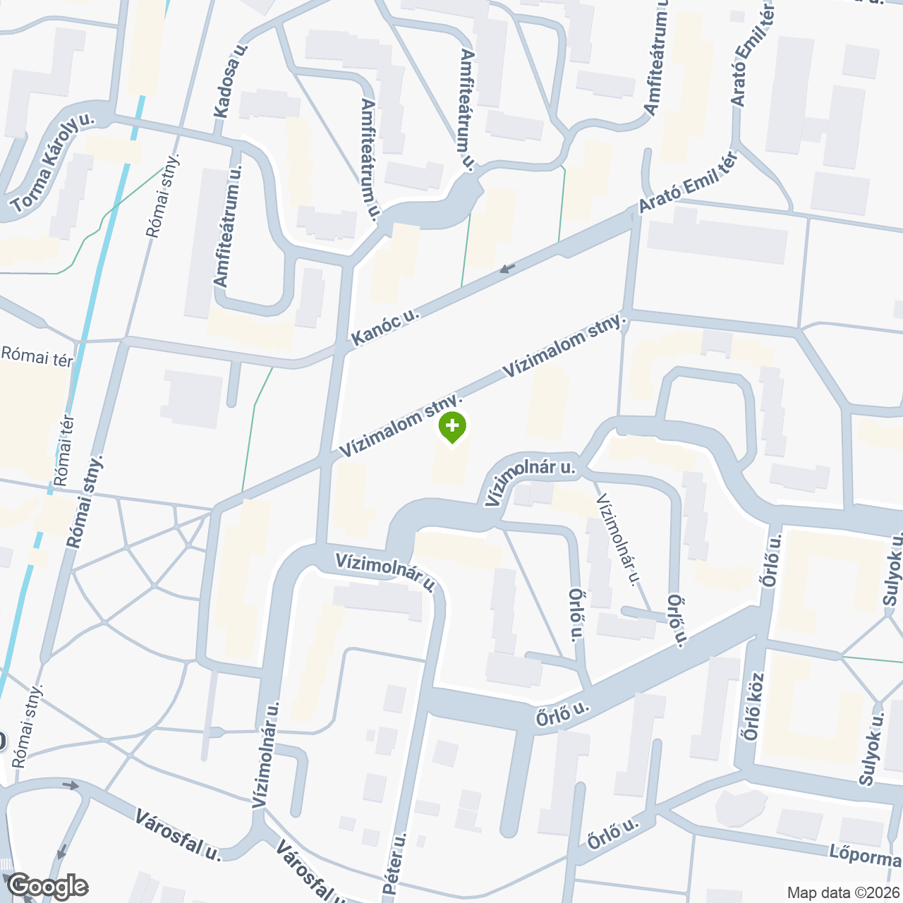 A gyógyszertár címe