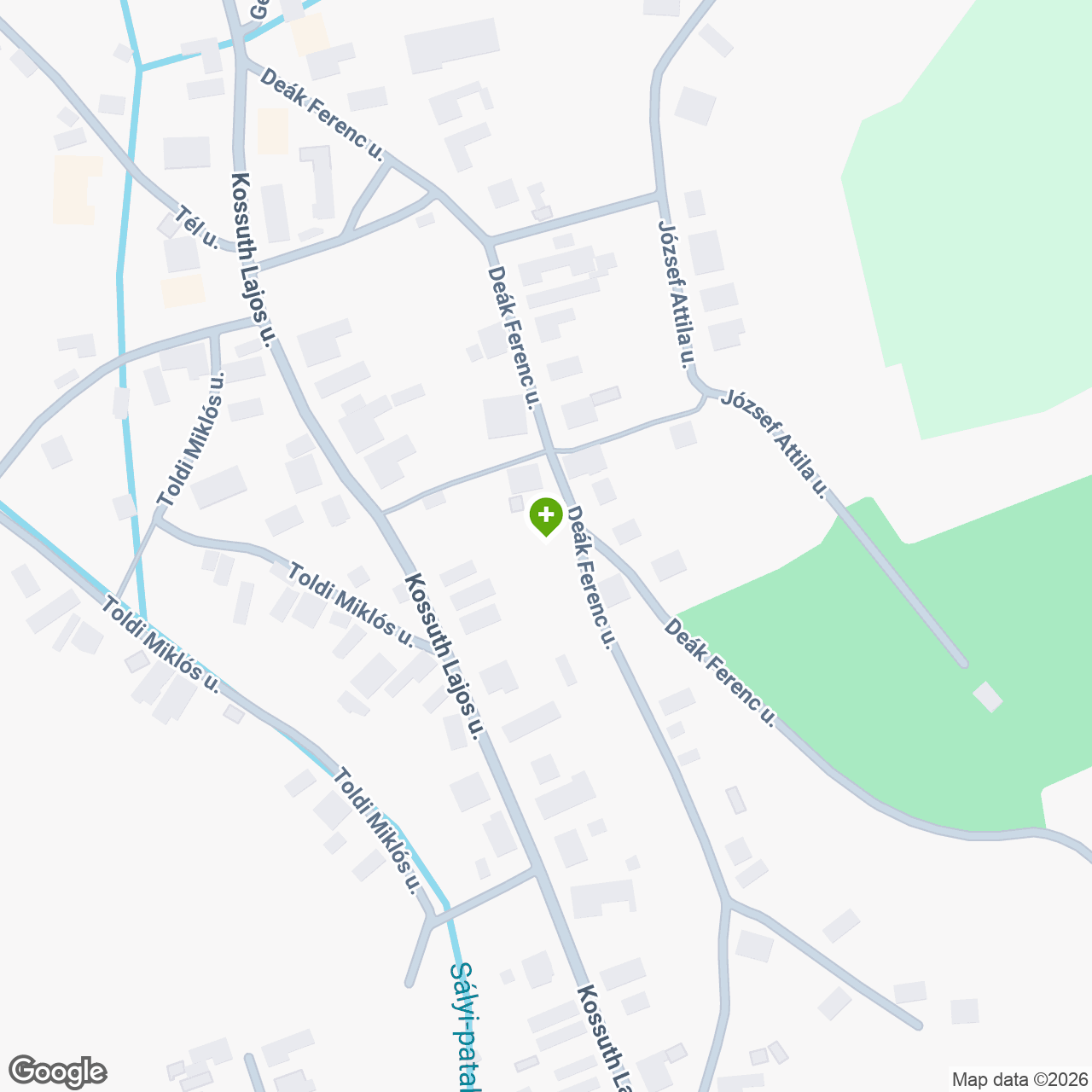 A gyógyszertár címe