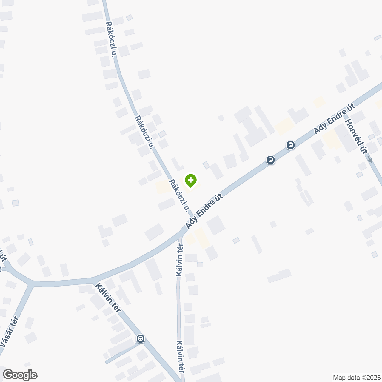 A gyógyszertár címe