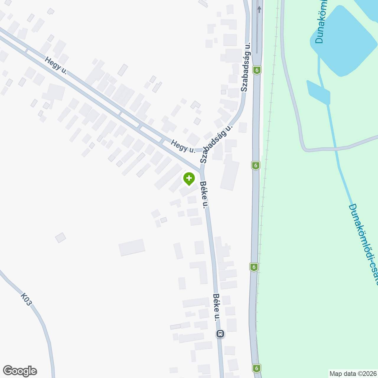 A gyógyszertár címe