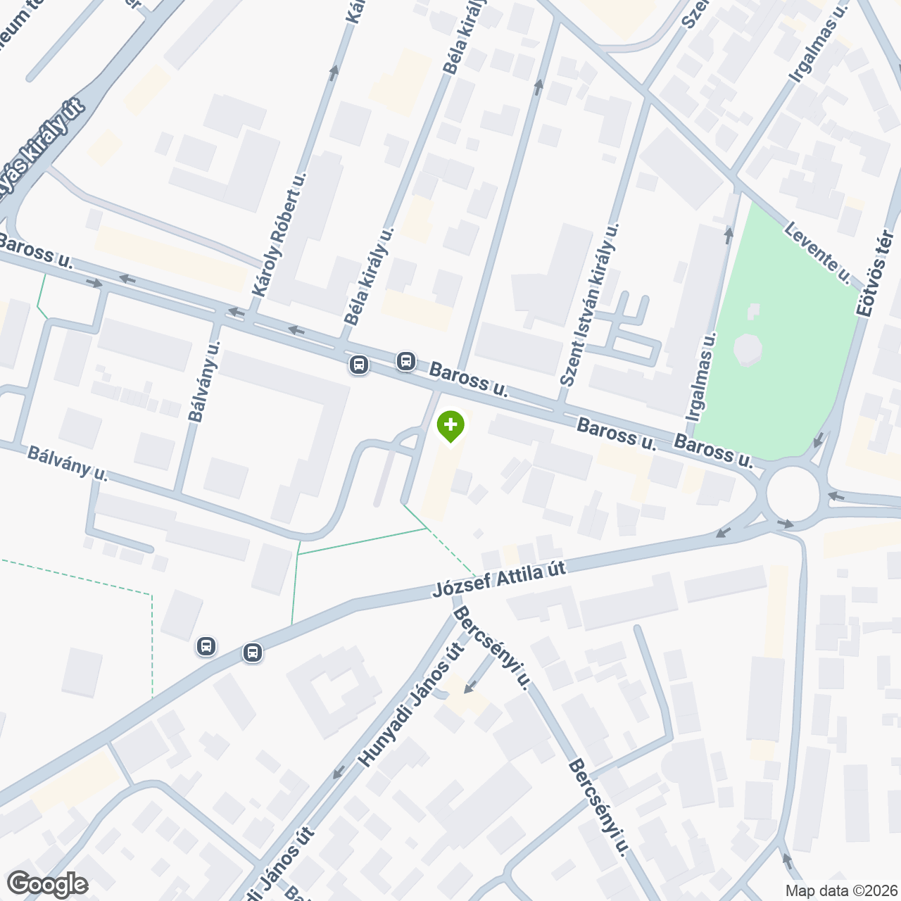 A gyógyszertár címe