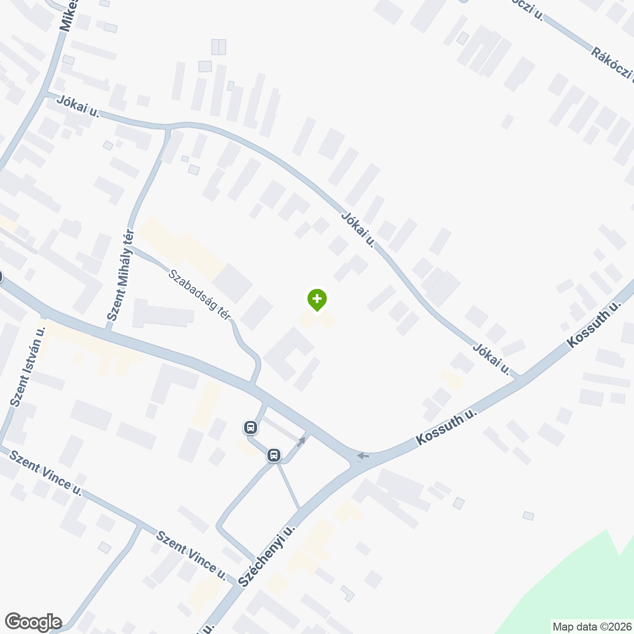 A gyógyszertár címe