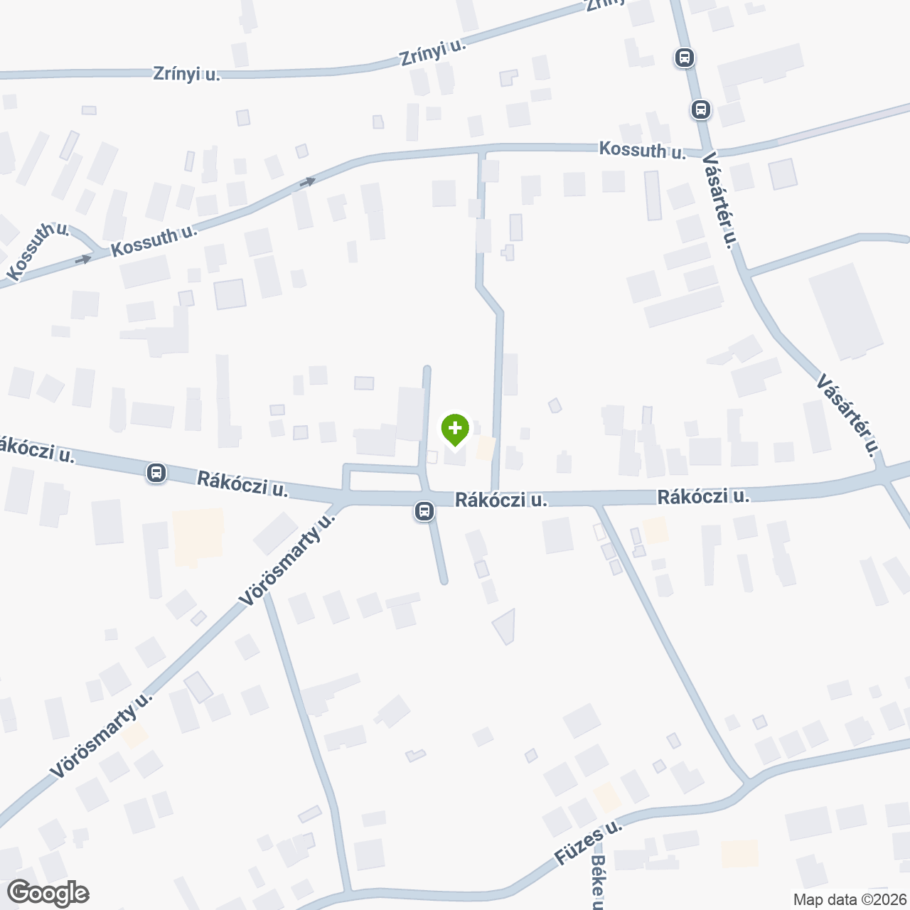 A gyógyszertár címe