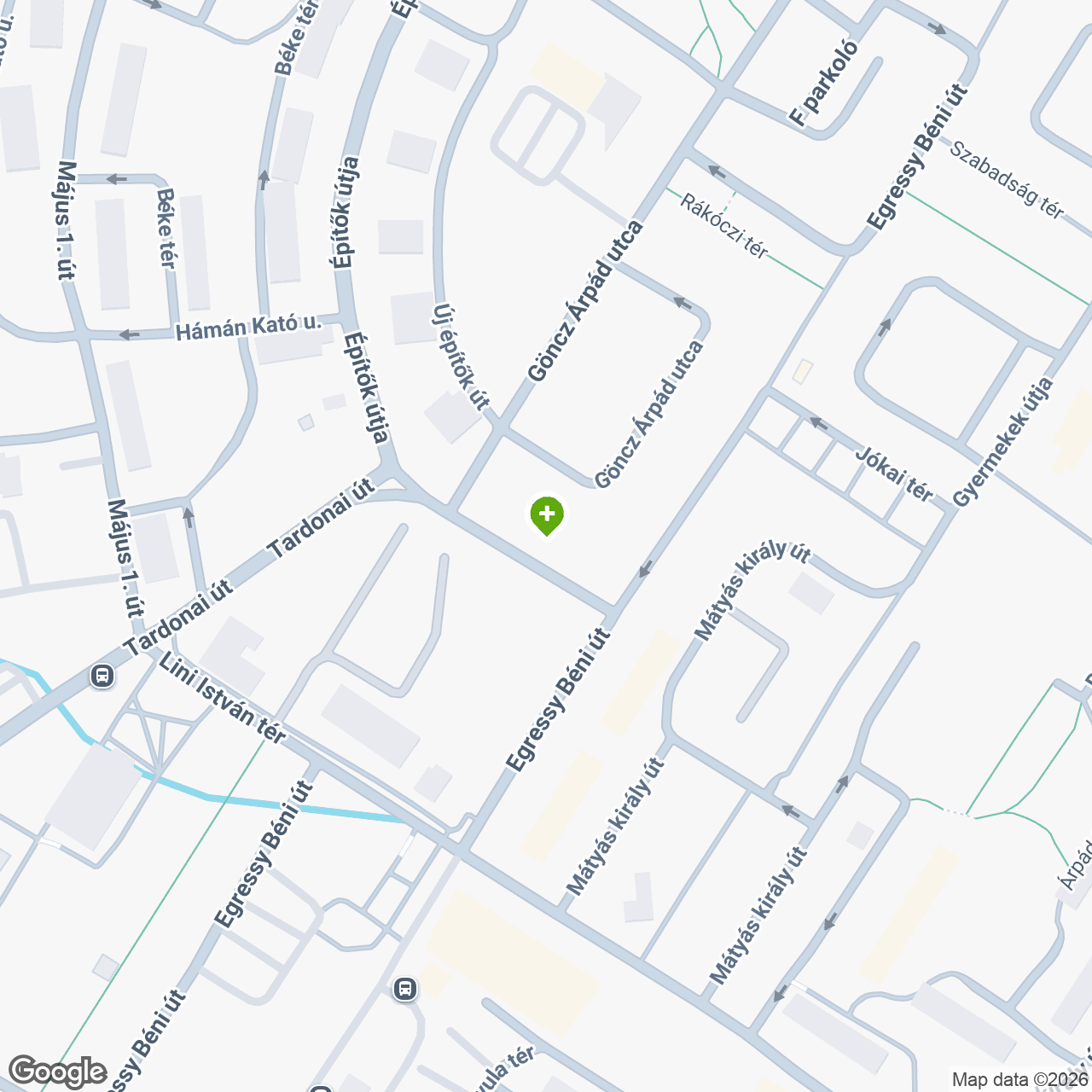 A gyógyszertár címe