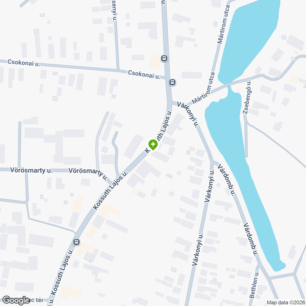 A gyógyszertár címe