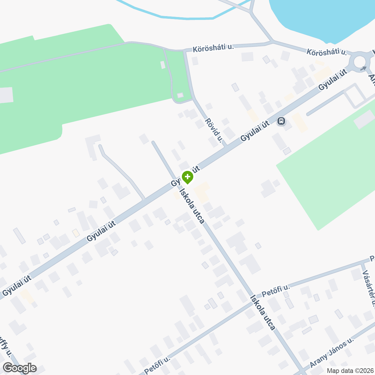 A gyógyszertár címe