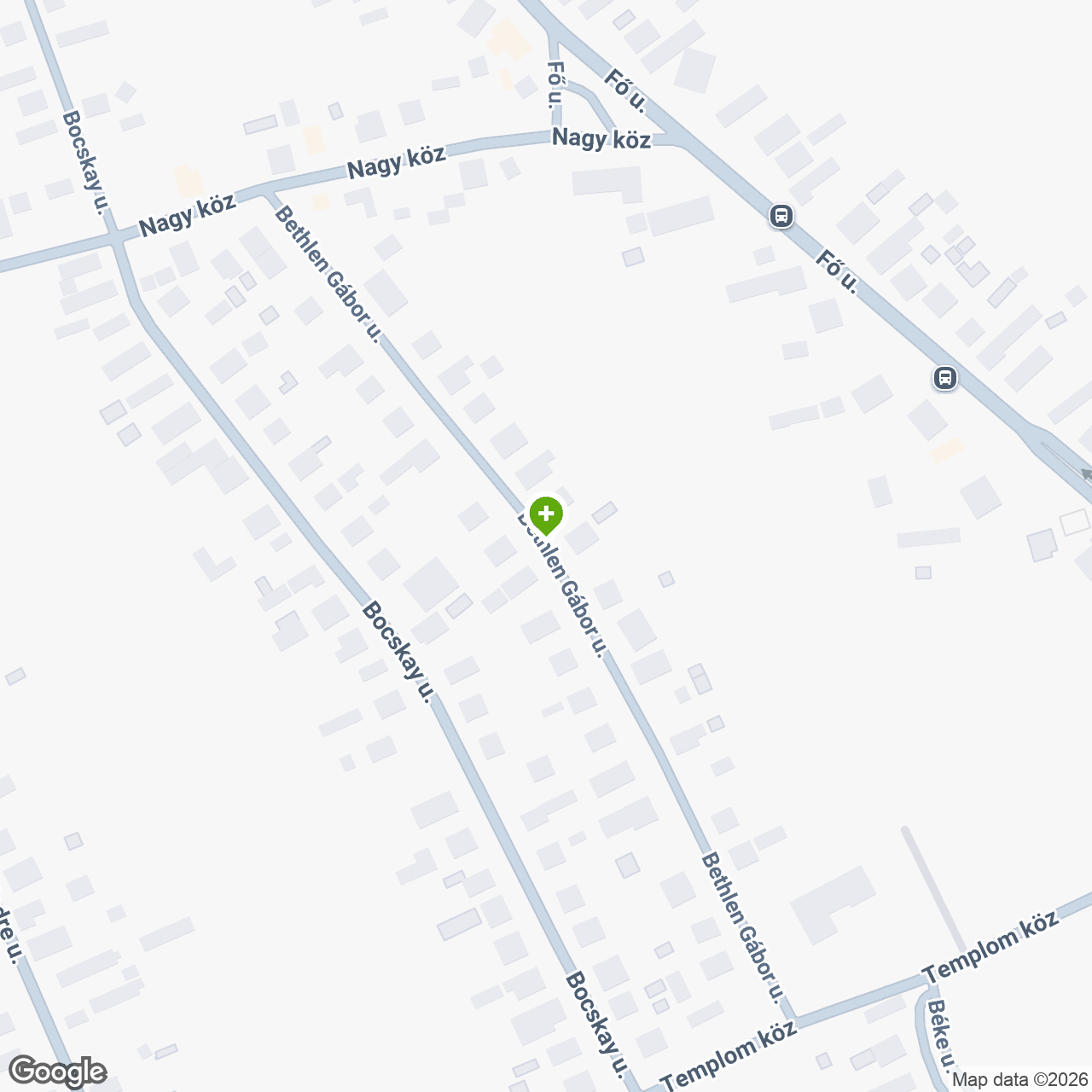 A gyógyszertár címe