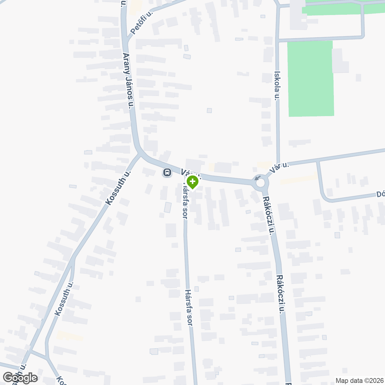 A gyógyszertár címe