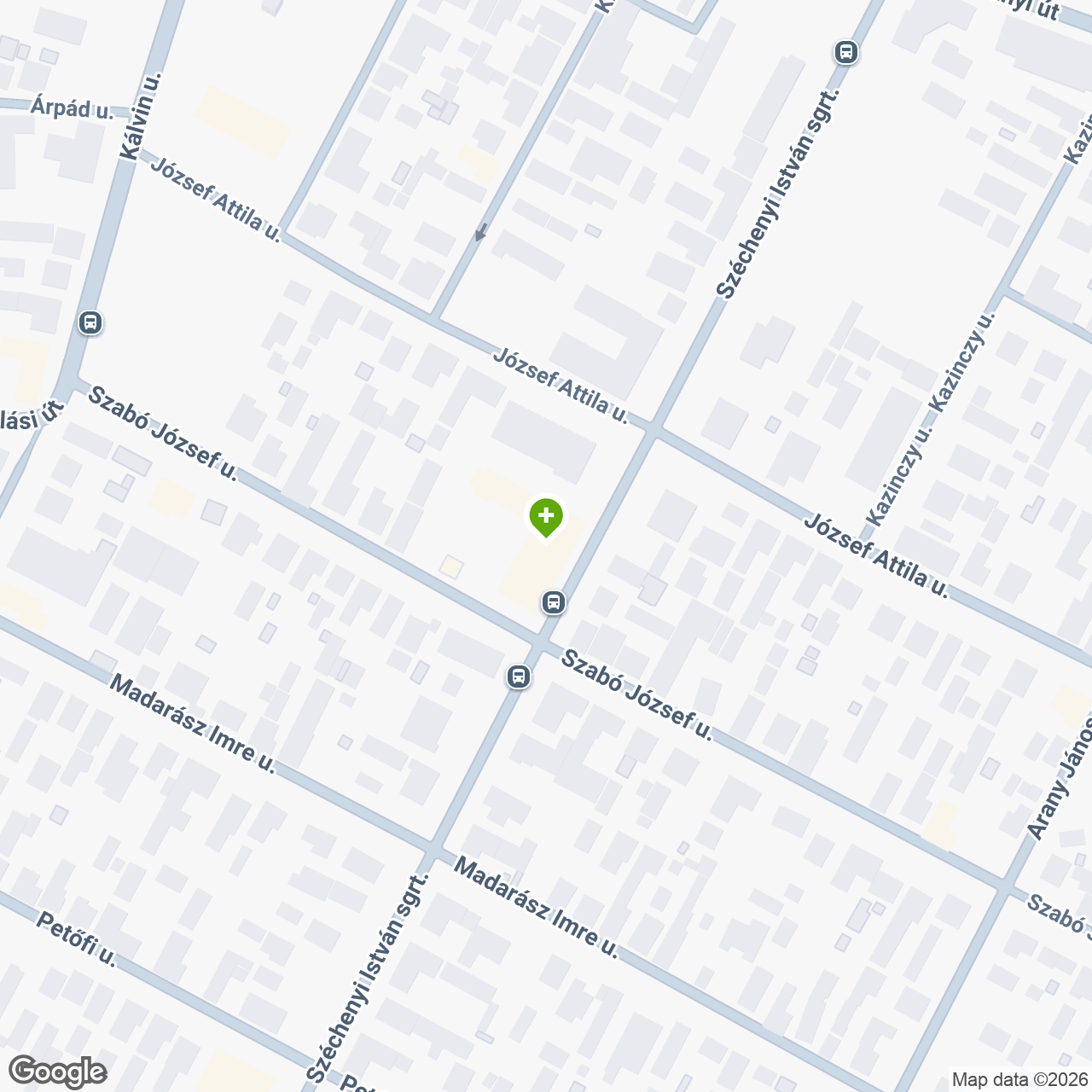 A gyógyszertár címe