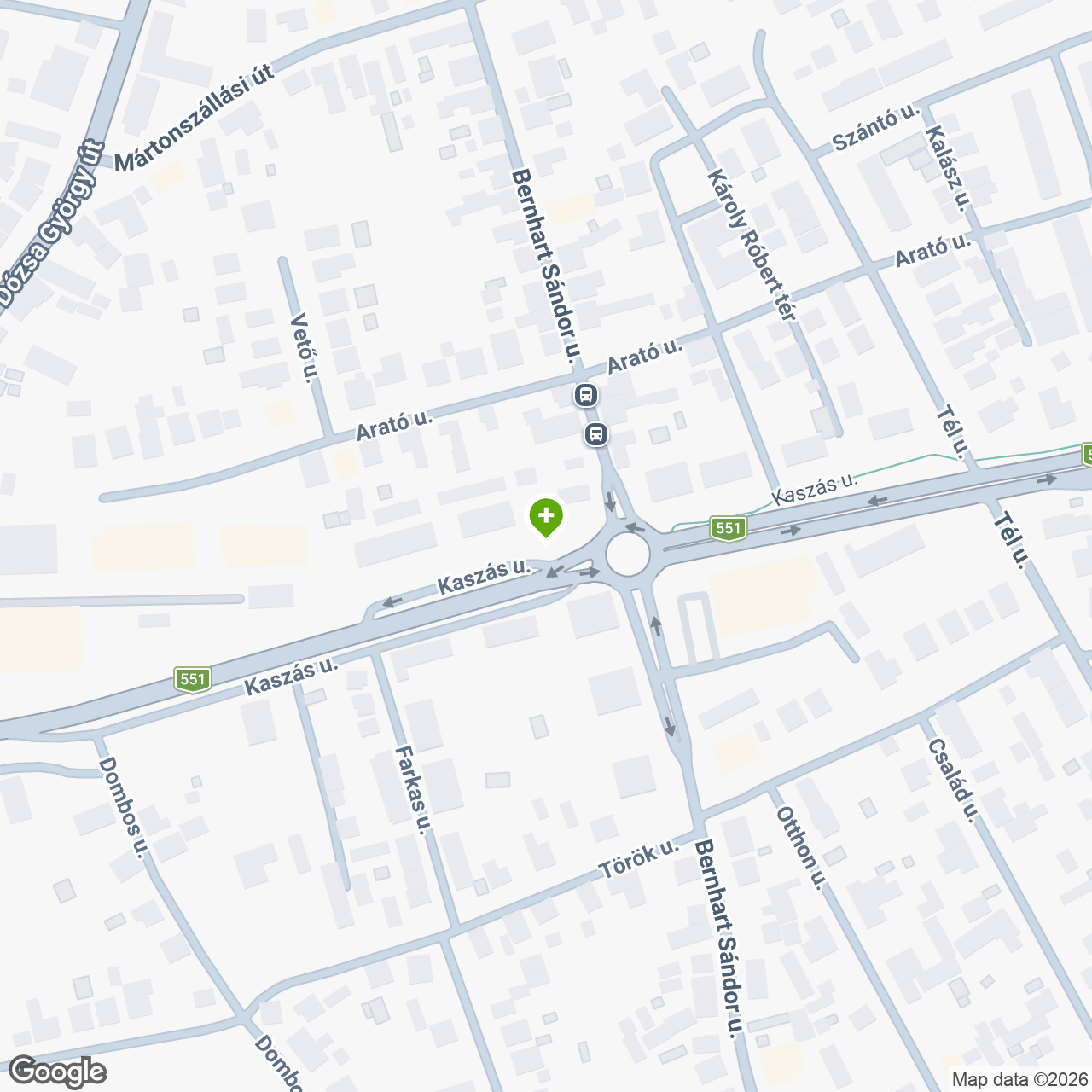 A gyógyszertár címe