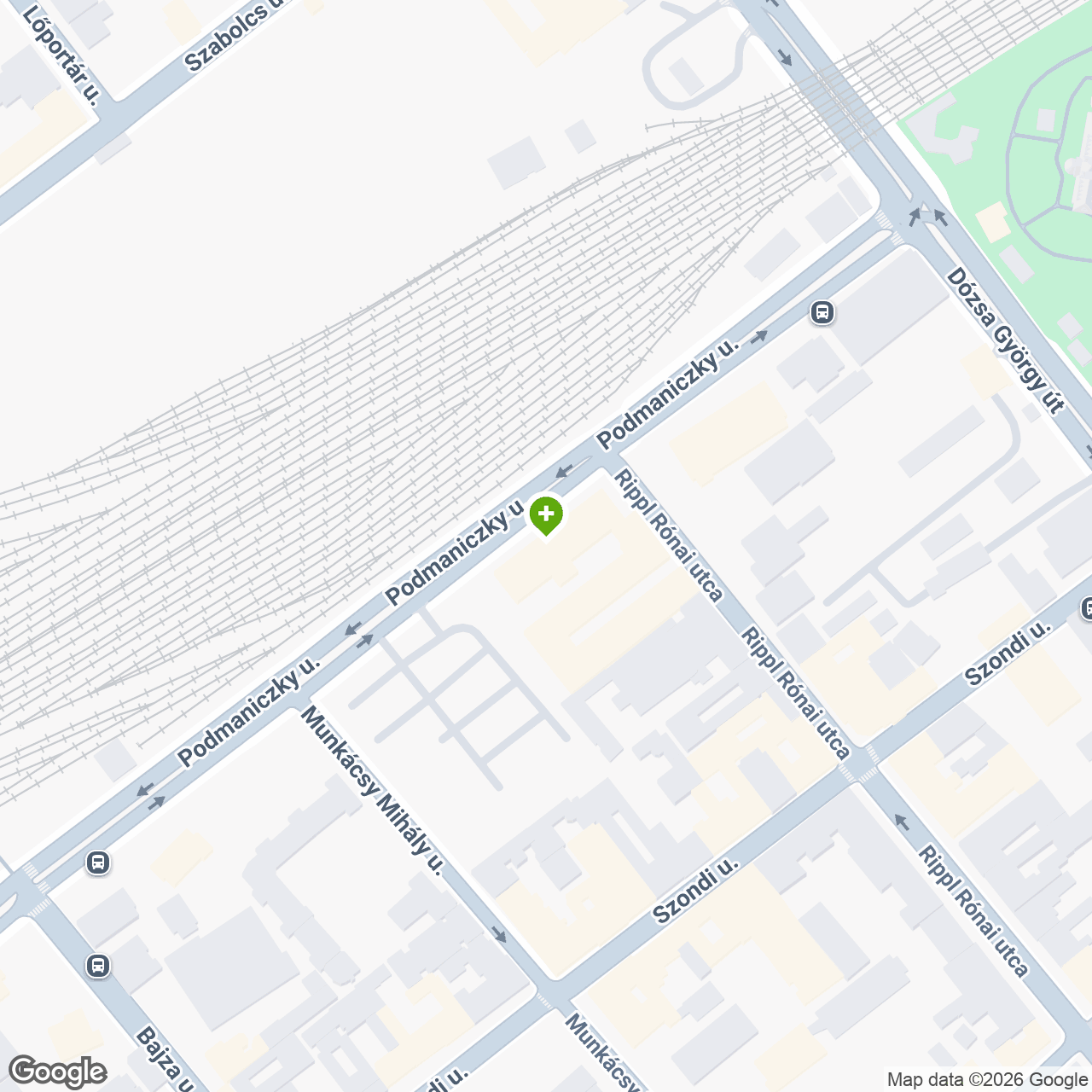 A gyógyszertár címe