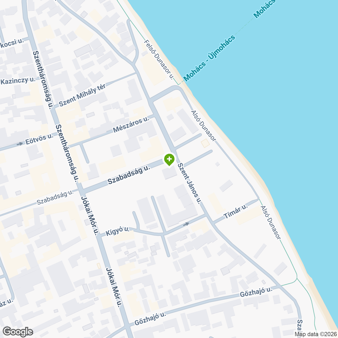 A gyógyszertár címe