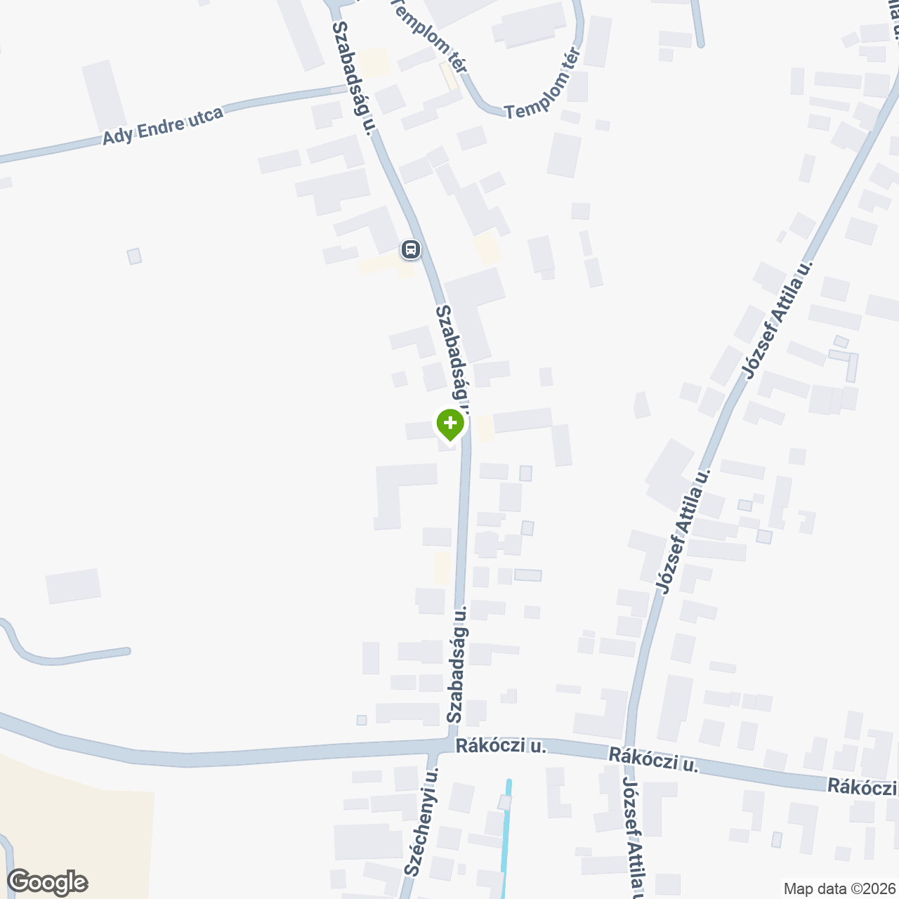 A gyógyszertár címe