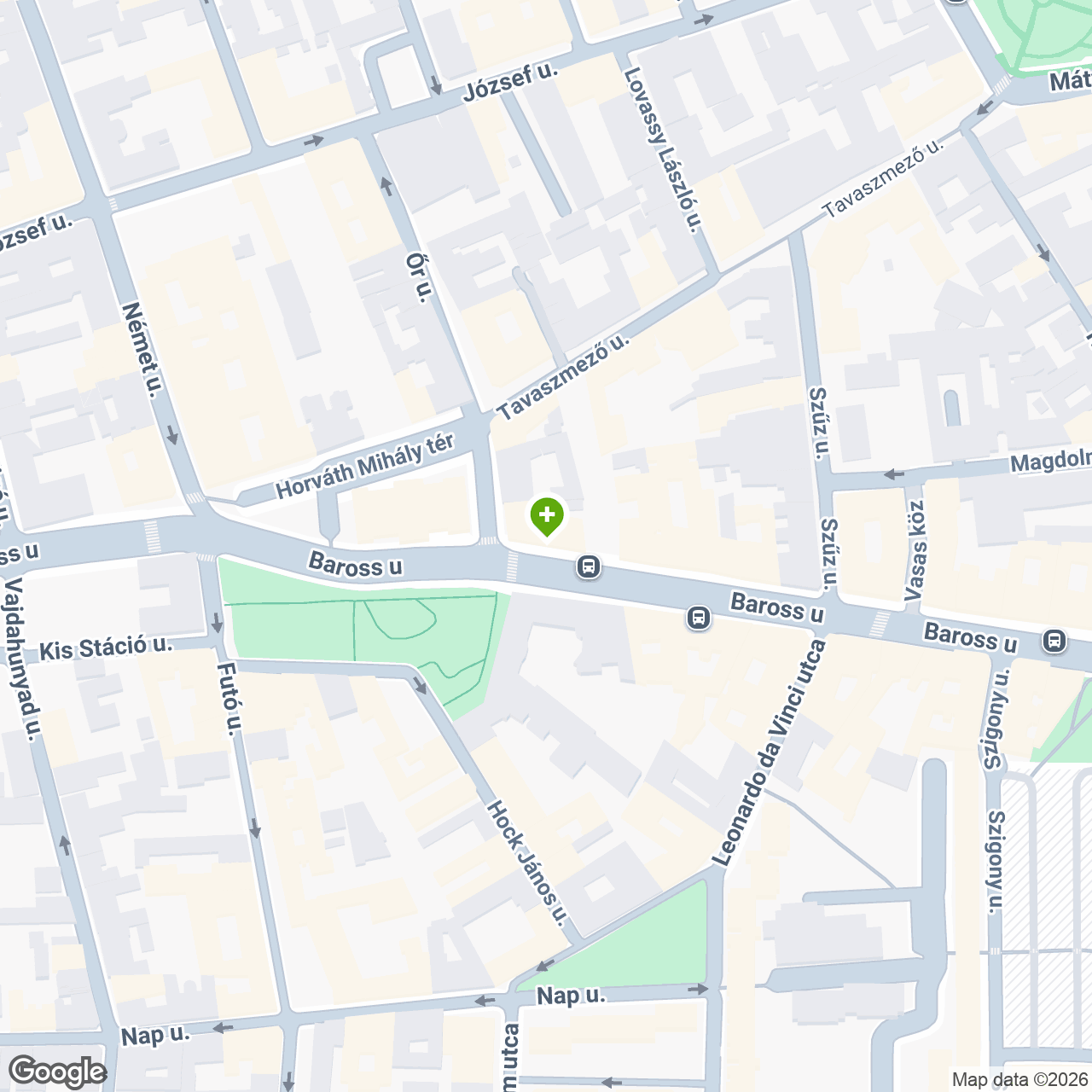 A gyógyszertár címe