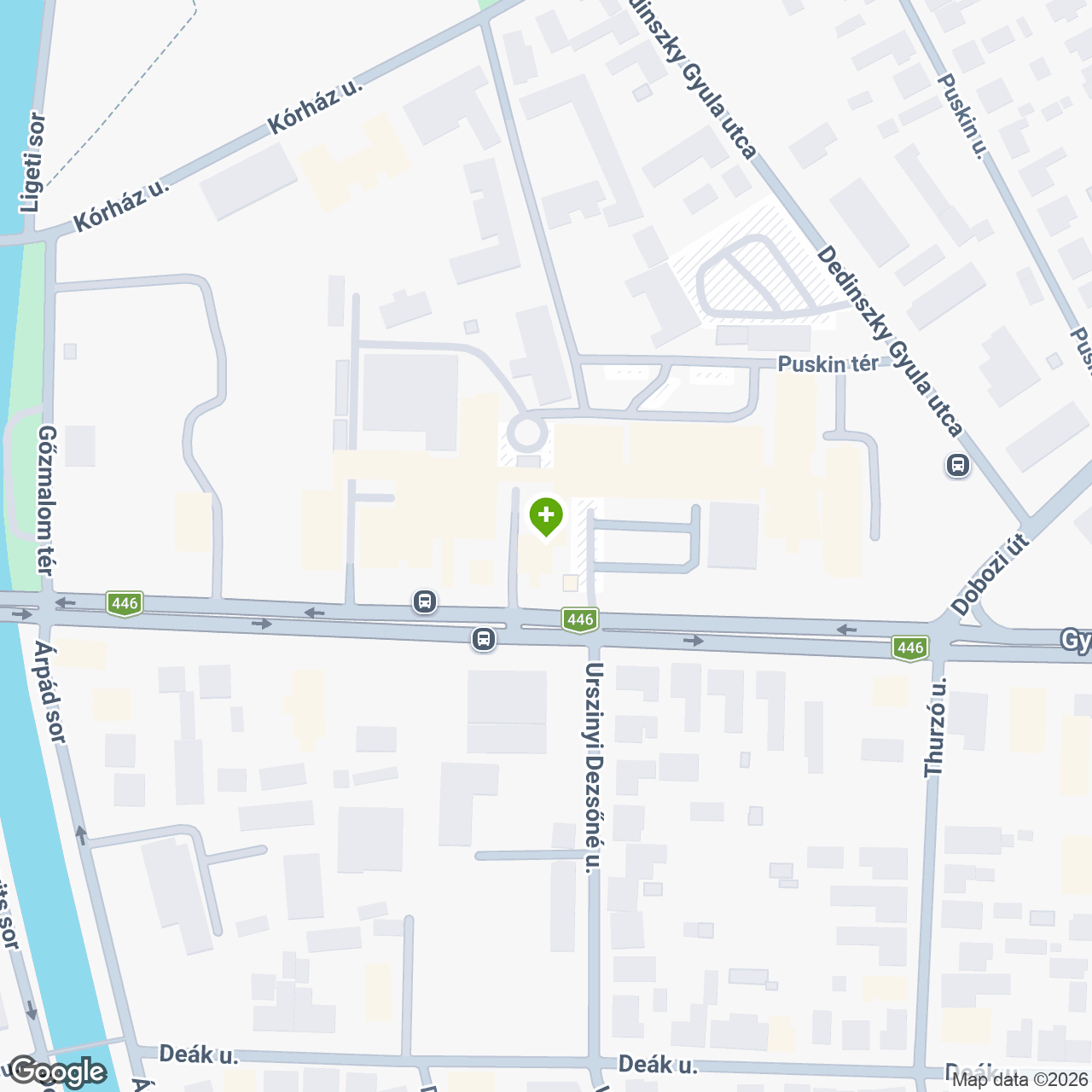 A gyógyszertár címe