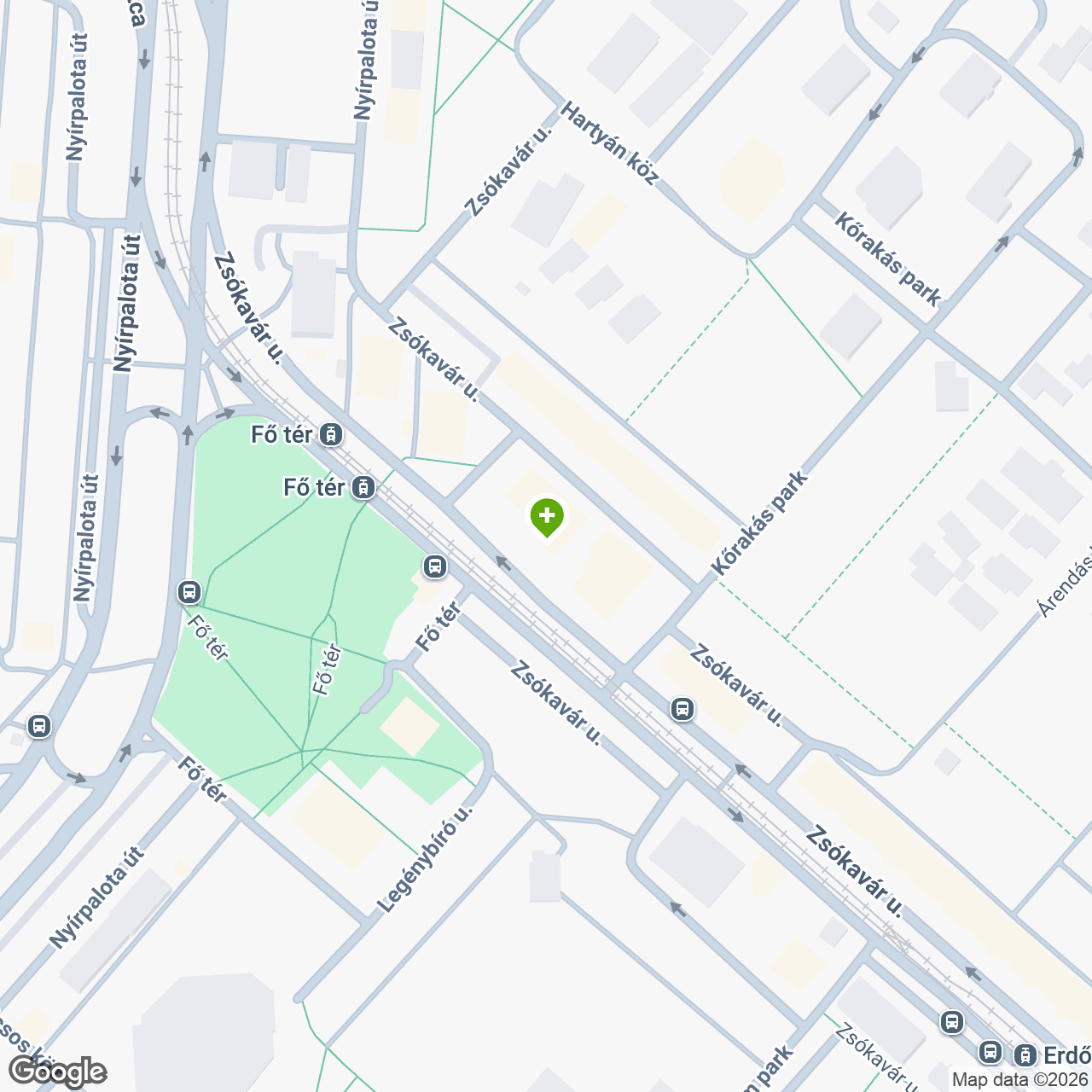 A gyógyszertár címe